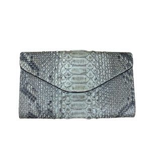 Python Snakeskin clutch